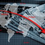 concept-world-economic-crisis-graphs-with-falling-arrow-background-world-map